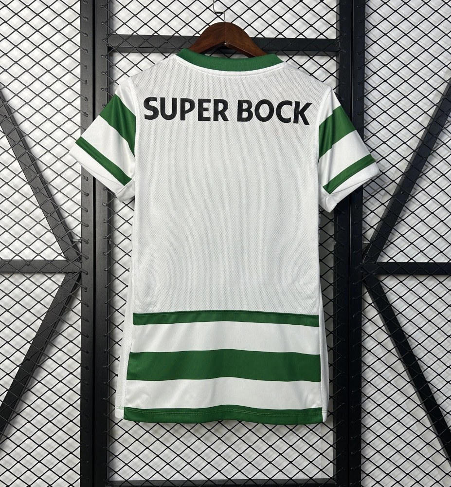 Sporting CP Soccer Jersey Home Women's Custom Shirt 2025/26