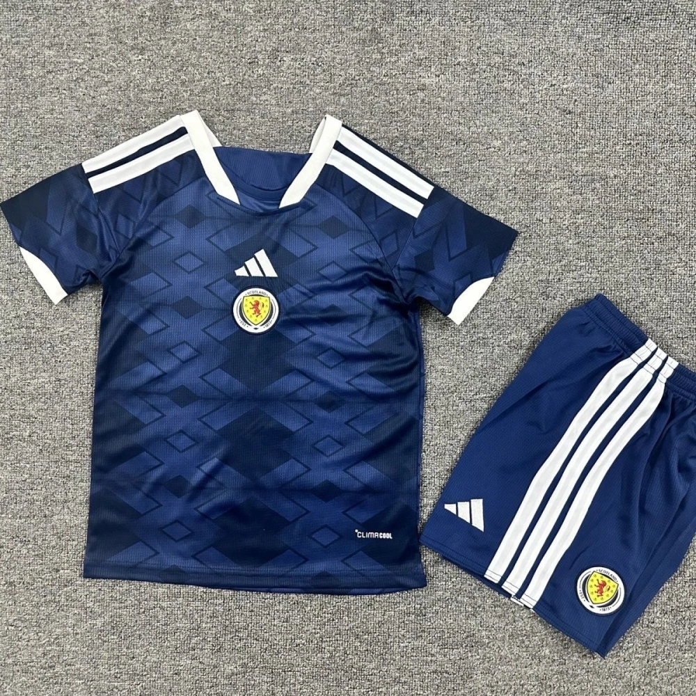 Scotland Soccer Jersey Home Kids Kit Jersey+Shorts World Cup 2026