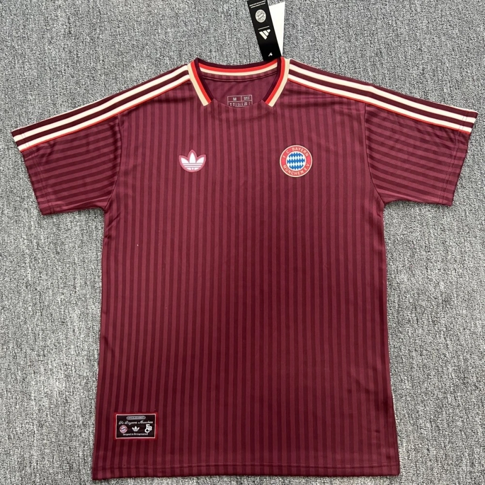 Bayern Munich Soccer Jersey Terrace Icons Special Edition Custom Shirt 2025/26