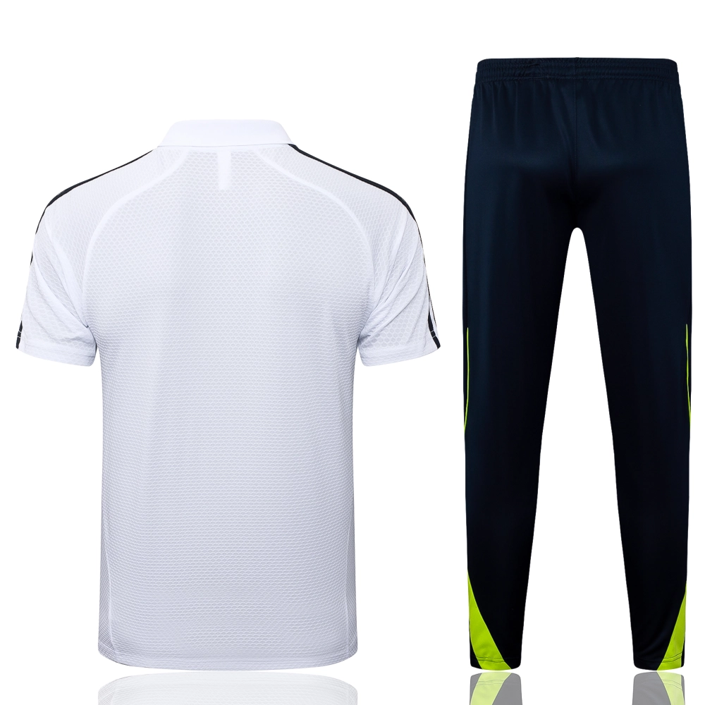 Real Madrid Training Kit (Polo+Pants) White 2025/26