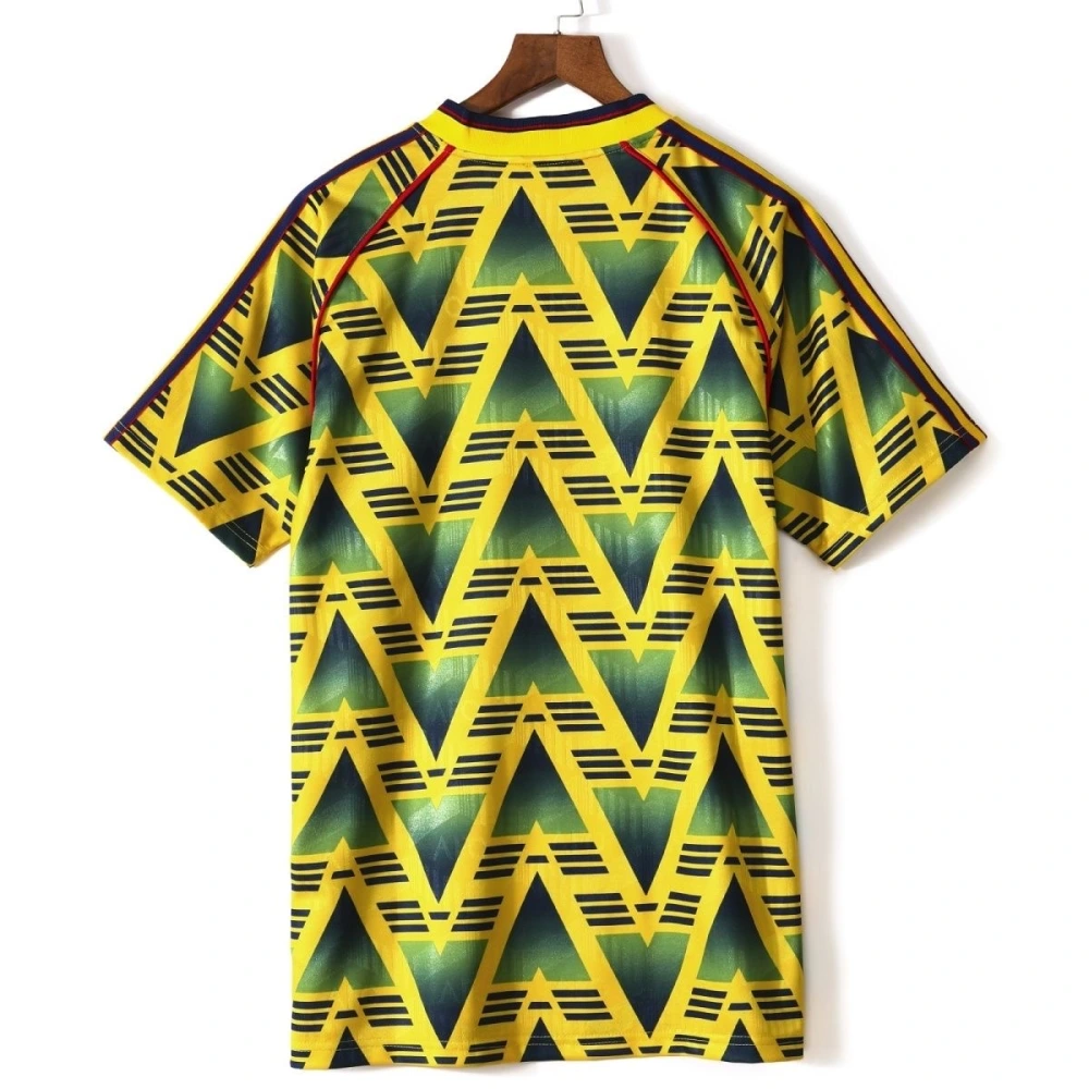 Arsenal Soccer Retro Jersey Away Custom Shirt 1991-93