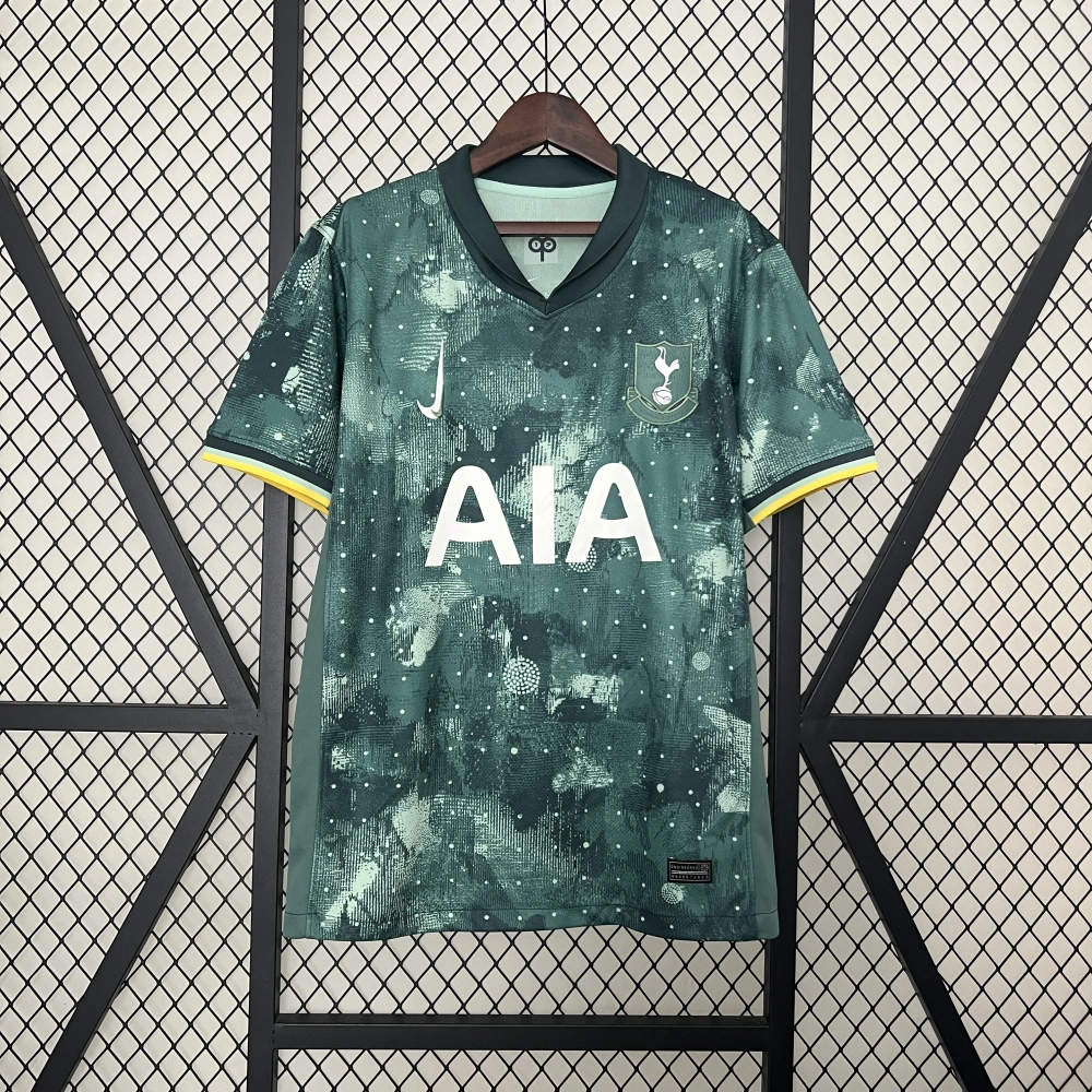 Tottenham Hotspur Football Jersey Third Away Custom Shirt 2024/25