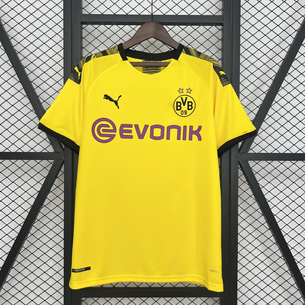 Borussia Dortmund Retro Jersey Home Soccer Shirt 2019/20