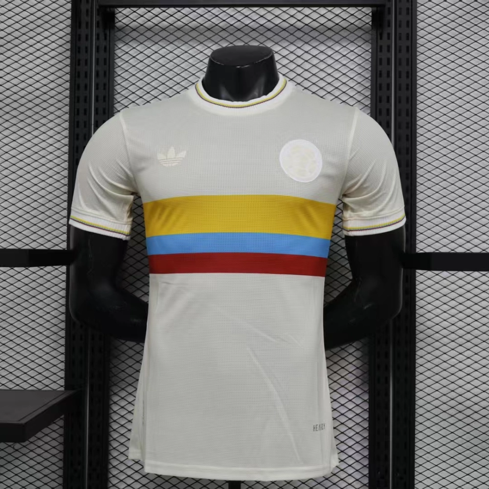 Colombia Authentic Soccer Jersey Shirt 2024 - 100th Anniversary