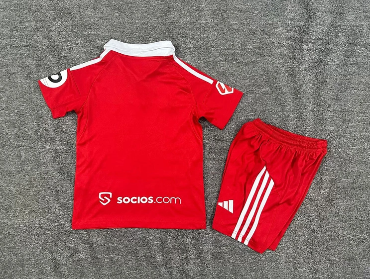 Sevilla FC Soccer Jersey Away Kids Kit Jersey+Shorts 2025/26