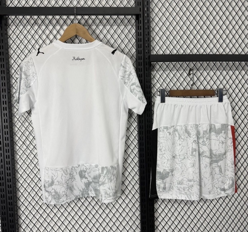 Manchester City x KidSuper Kids Kit Jersey+Shorts 2025/26