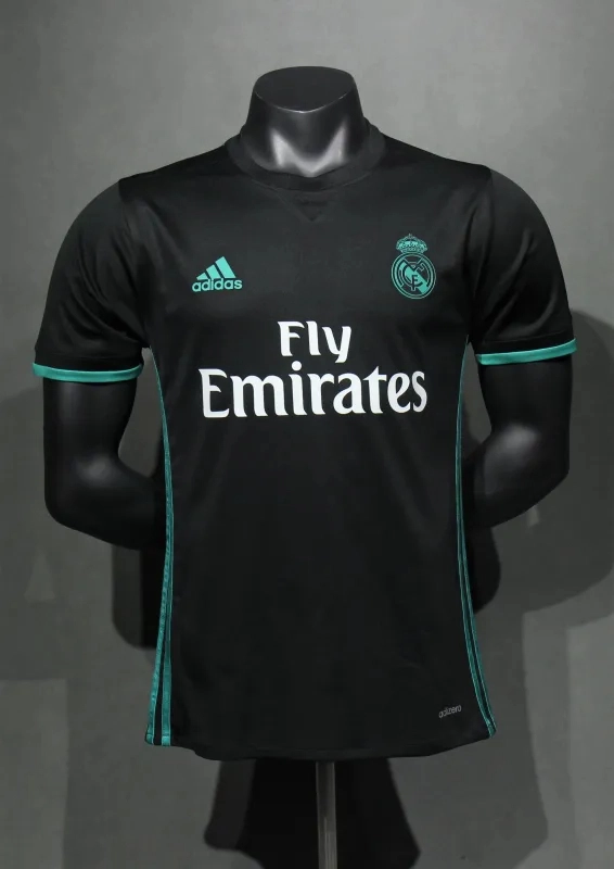 Real Madrid Authentic Retro Jersey Away Soccer Shirt 2017/18