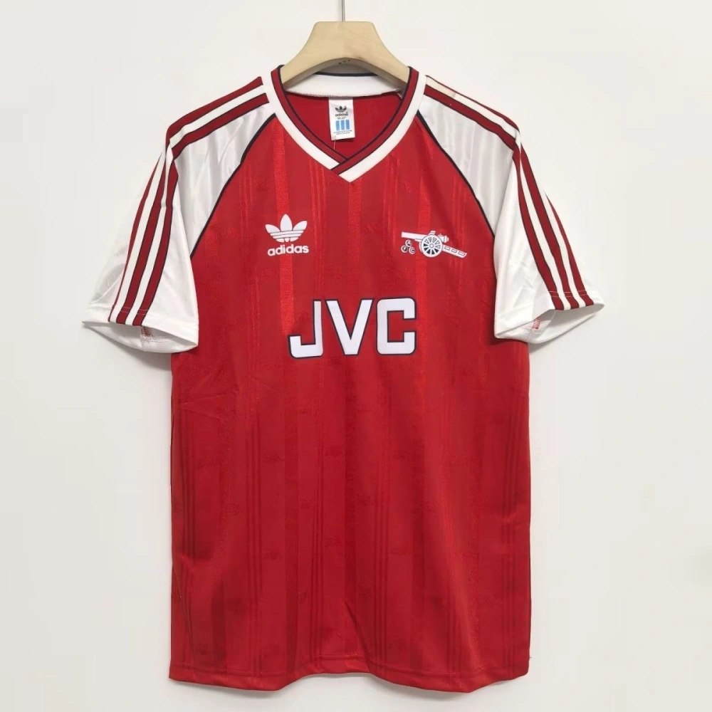 Arsenal Soccer Retro Jersey Home Custom Shirt 1988-90