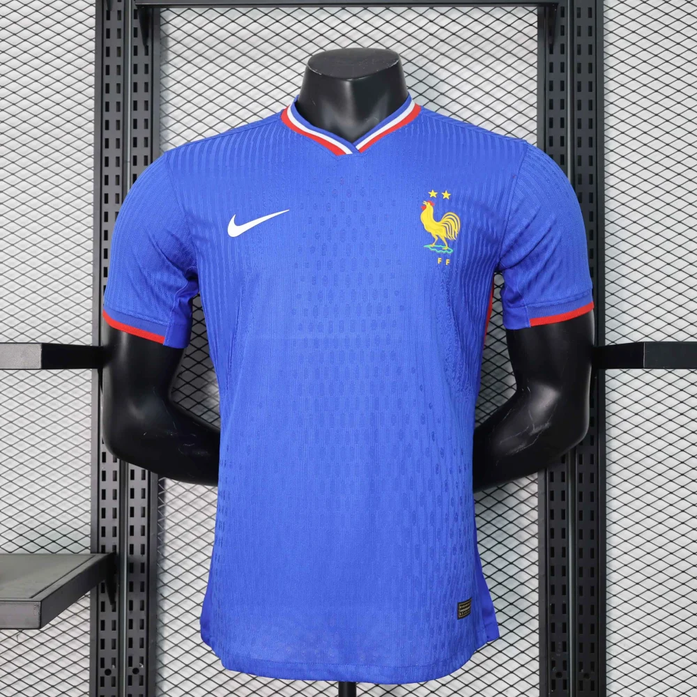 France Authentic Soccer Jersey Home Shirt EURO 2024