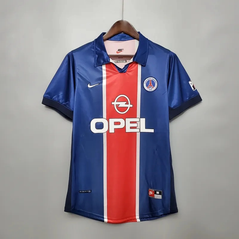 PSG Retro Jersey Home Soccer Shirt 1998/99