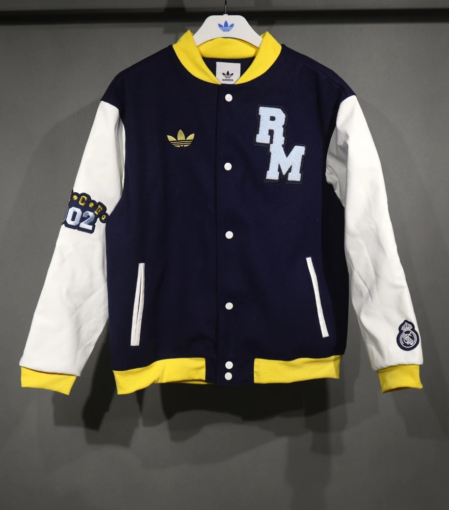 Real Madrid Training Kit Baseball Jacket 2025/26