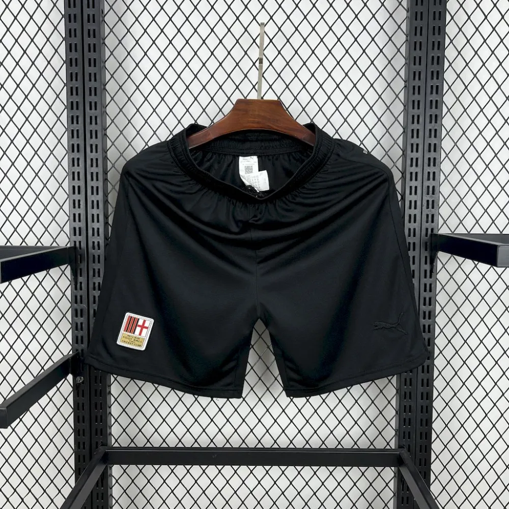 AC Milan Soccer Jersey 125th Anniversary Custom Shorts 2024/25