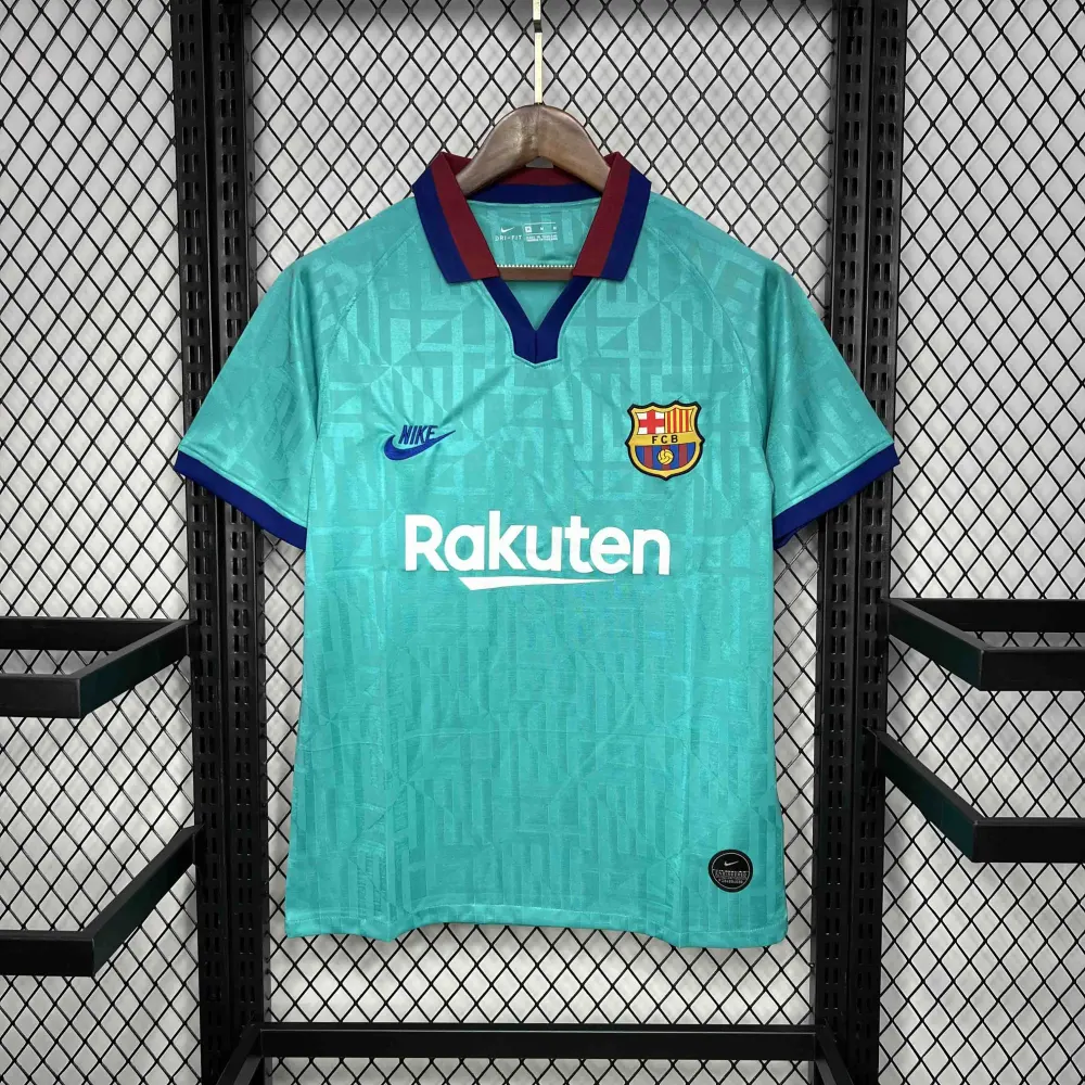 Barcelona Retro Jersey Third Away Soccer Shirt 2019/20