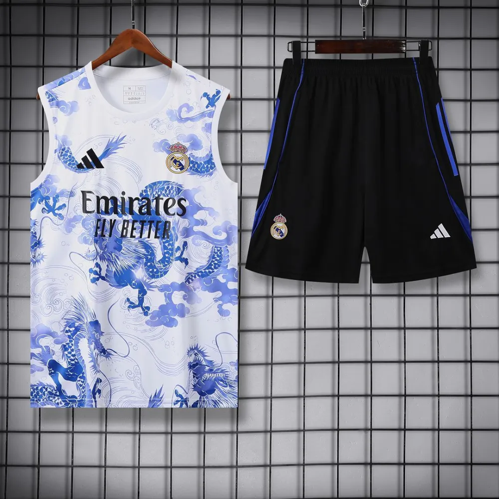 Real Madrid Sleeveless Training Kit 2025/26