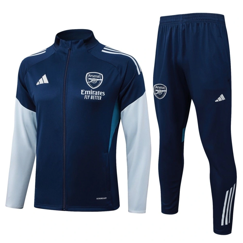 Arsenal Training Kit (Jacket+Pants) Blue 2025/26