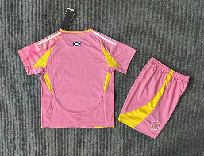 Scotland Soccer Jersey Away Kids Kit Jersey+Shorts 2025