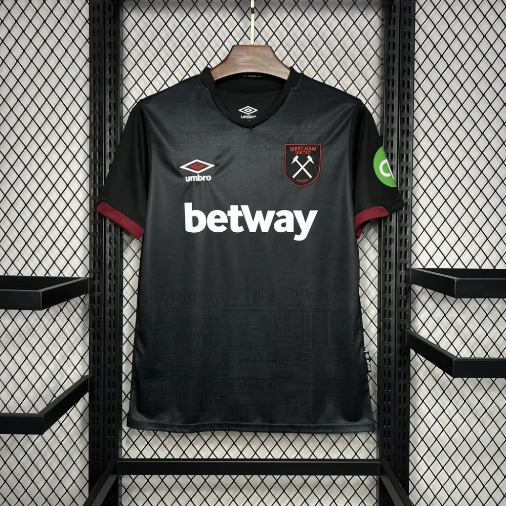 West Ham United Football Jersey Away Custom Shirt 2024/25