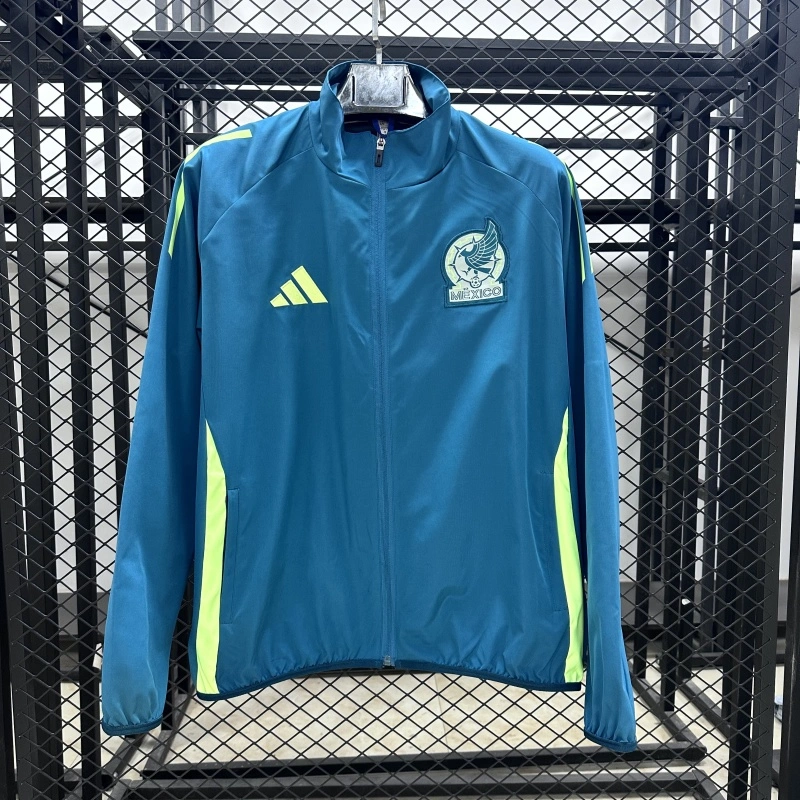 Mexico Windbreaker Jacket Blue 2025
