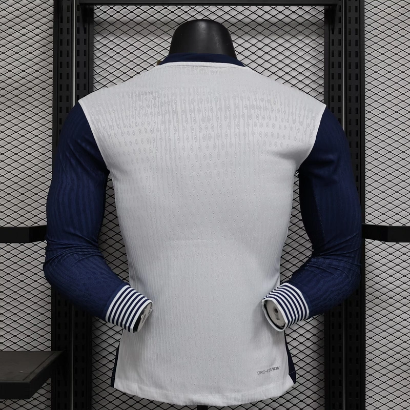 Tottenham Hotspur Authentic Football Jersey Home Long Sleeve Shirt 2024/25