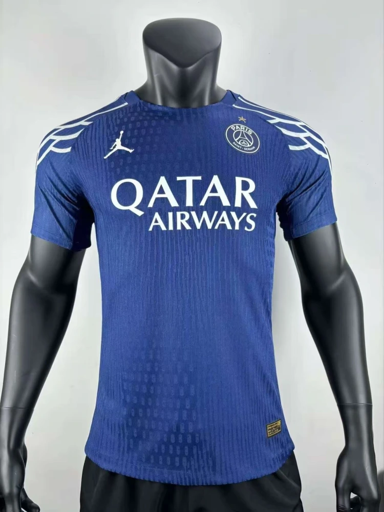 Authentic Soccer Jersey PSG Fourth Away x Champions of Europe Shirt 2024/25