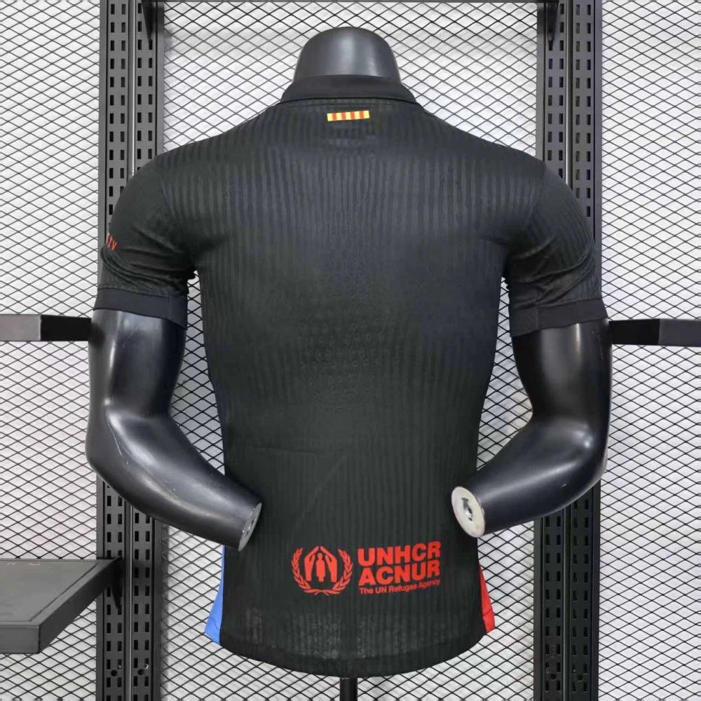 Authentic Soccer Jersey Barcelona Away x Travis Scott Shirt 2024/25