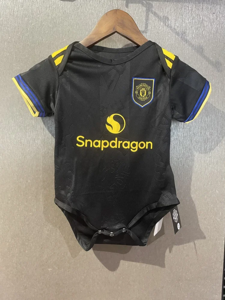 Manchester United Third Away Baby Uniform 2025/26