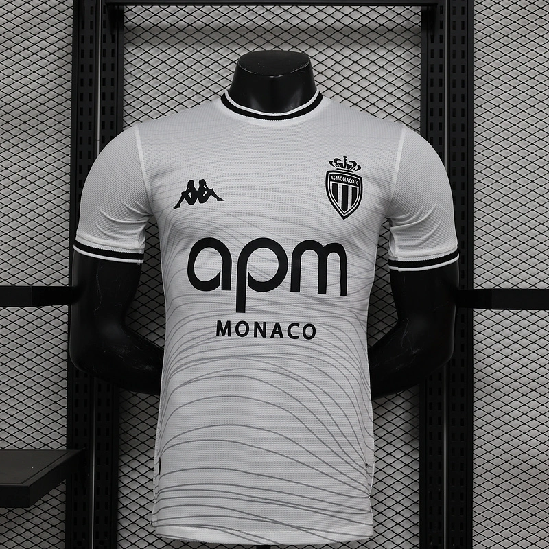 AS Monaco Authentic Soccer Jersey Third Away Shirt 2024/25