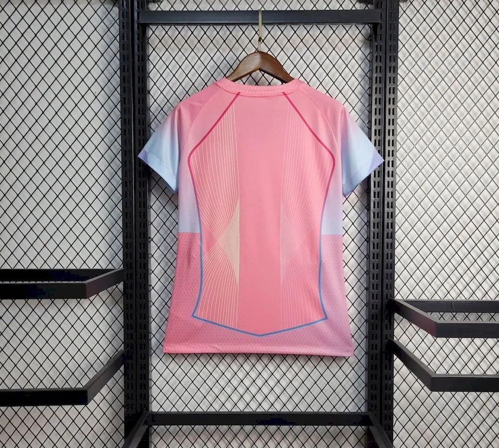 Barcelona Soccer Jersey Women's Pink Special Edition Custom Shirt 2025/26
