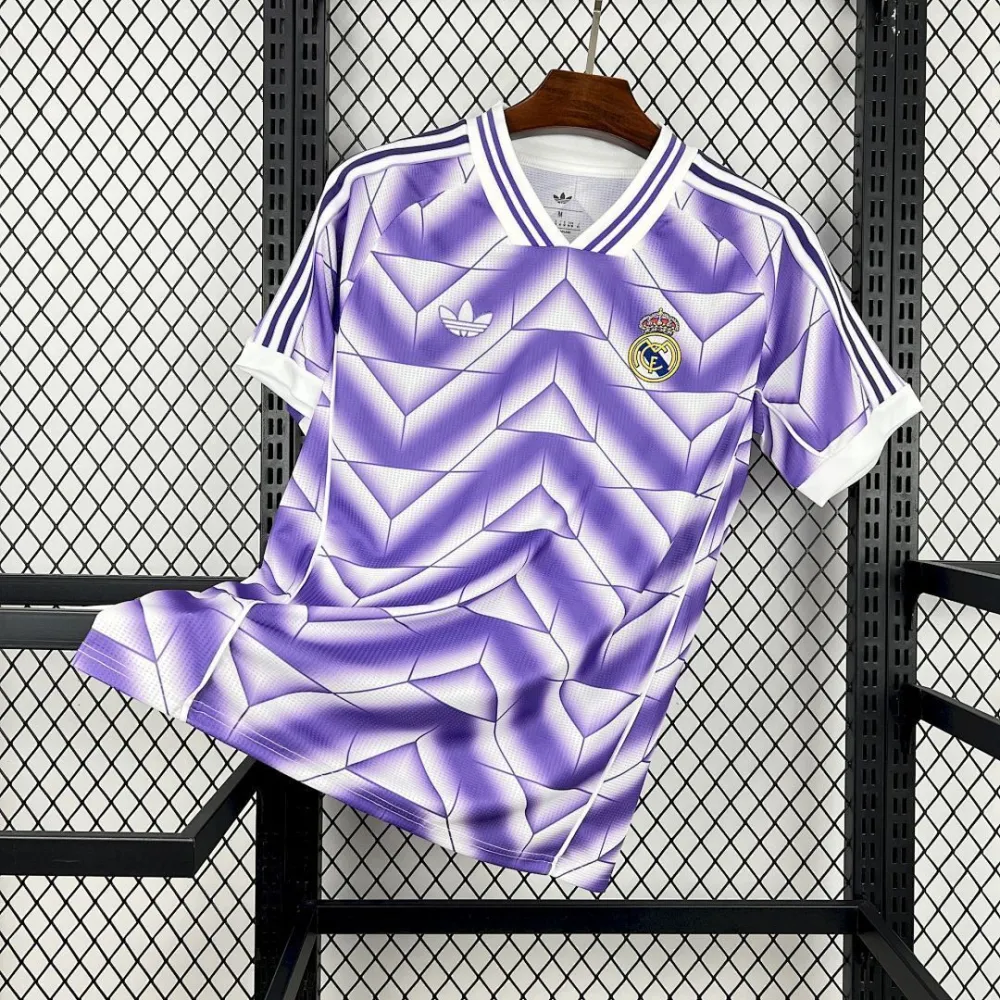 Real Madrid Soccer Jersey LFSTLR Purple Special Edition Custom Shirt 2025/26