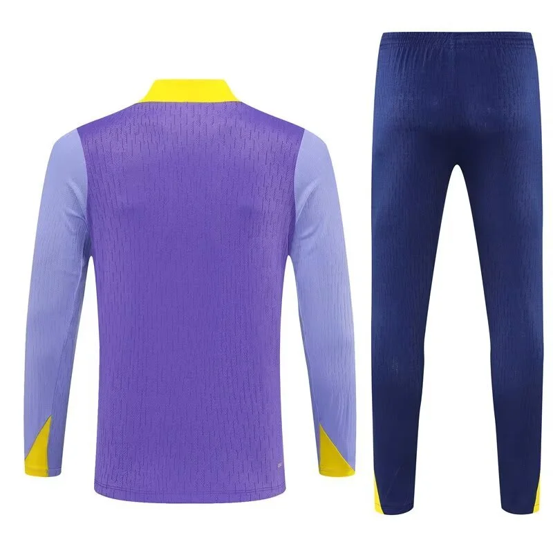 Atletico Madrid Authentic Training Kit (Sweatshirt+Pants) Purple 2025/26 - Player Version