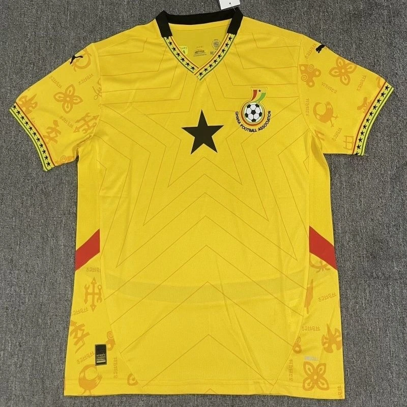 Ghana Soccer Jersey Away Custom Shirt World Cup 2024-25