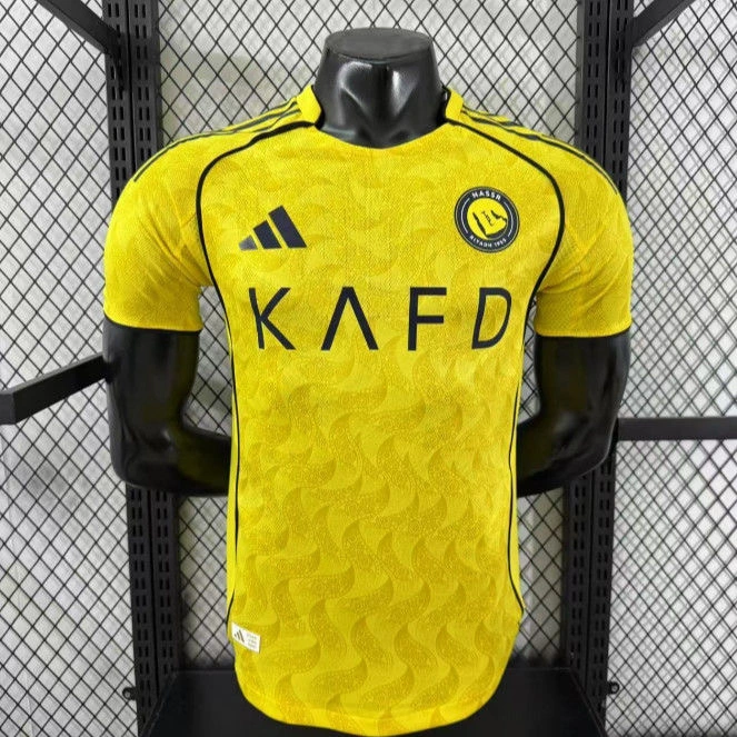 Al Nassr Authentic Soccer Jersey Home Shirt 2025/26