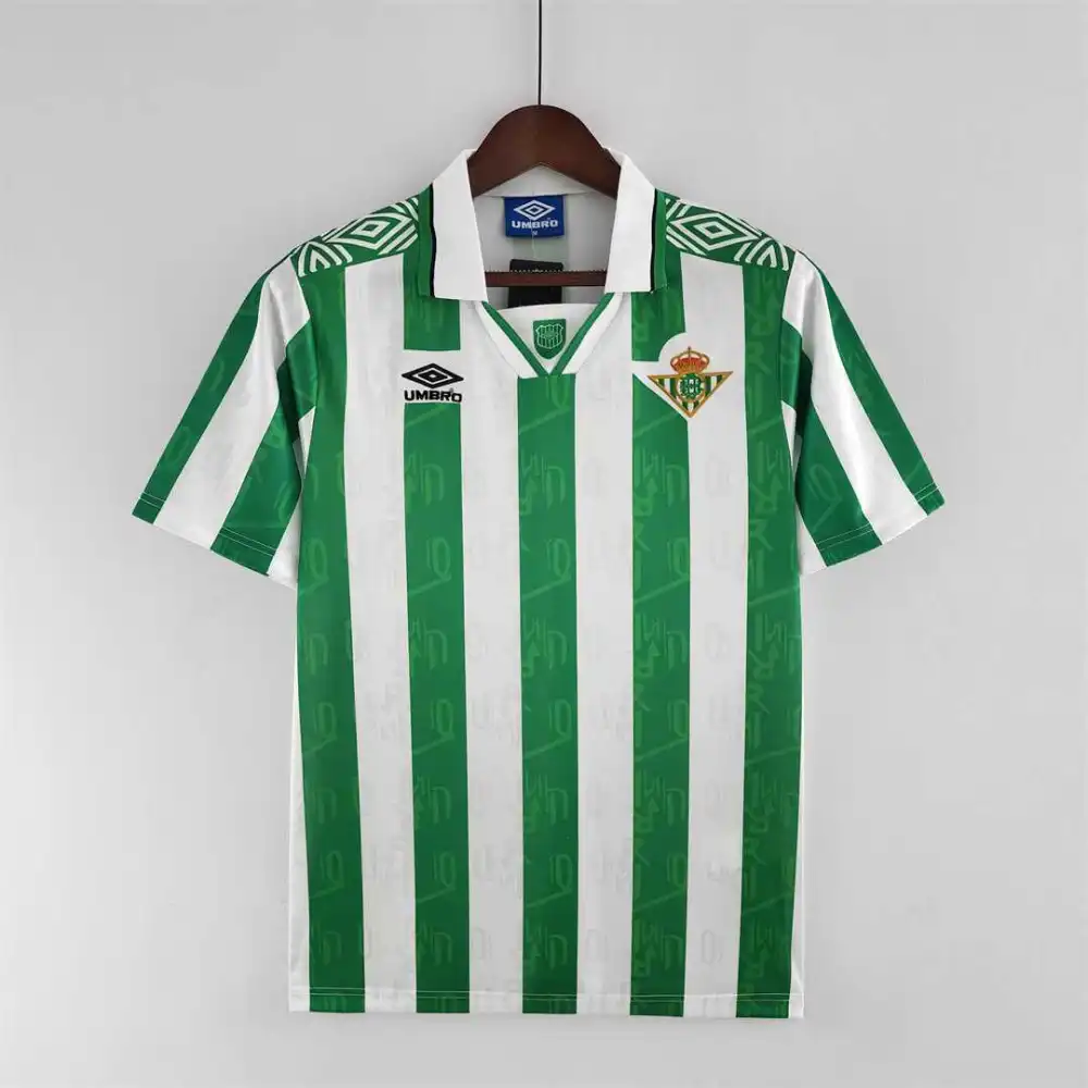 Real Betis Retro Jersey Home Soccer Shirt 1994/95