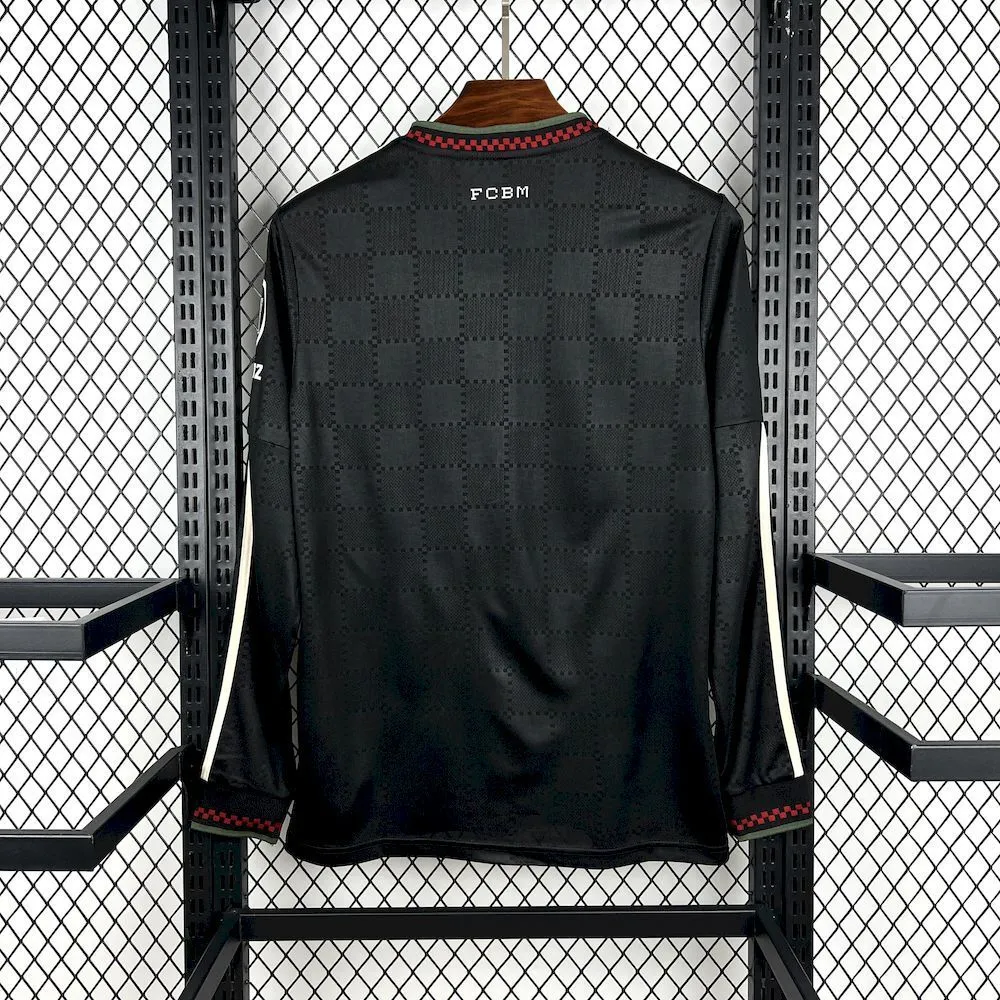 Bayern Munich Soccer Jersey Third Away Champions League Long Sleeve Shirt 2025/26