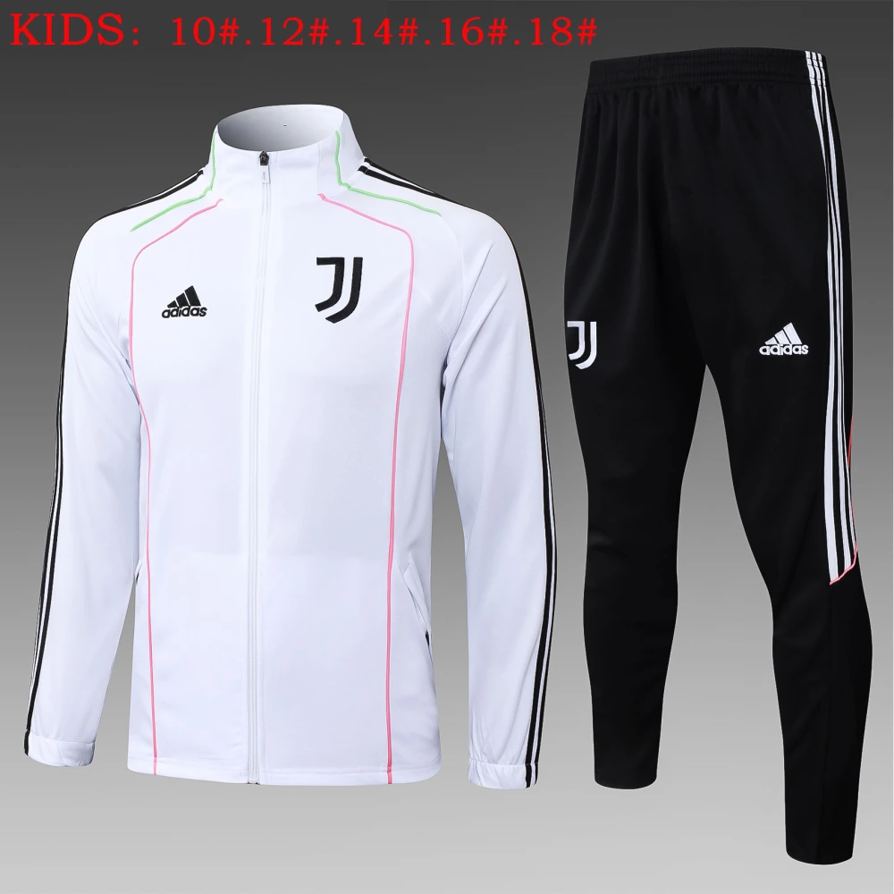 Kids Juventus Training Kit (Jacket+Pants) White 2025/26