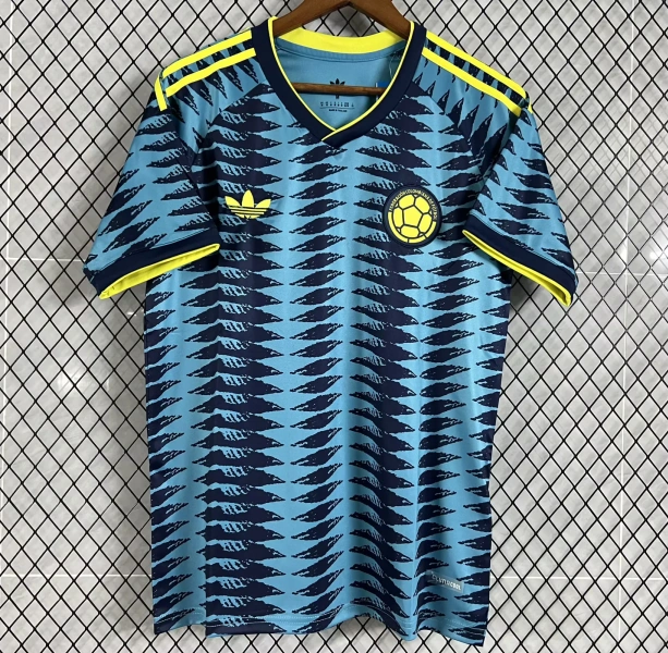 Colombia Soccer Jersey Away Custom Shirt World Cup 2026