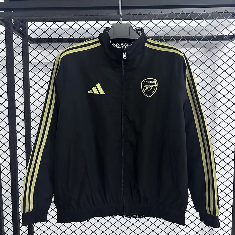 Arsenal Reversible Double-Sides Windbreaker Jacket 2025-26
