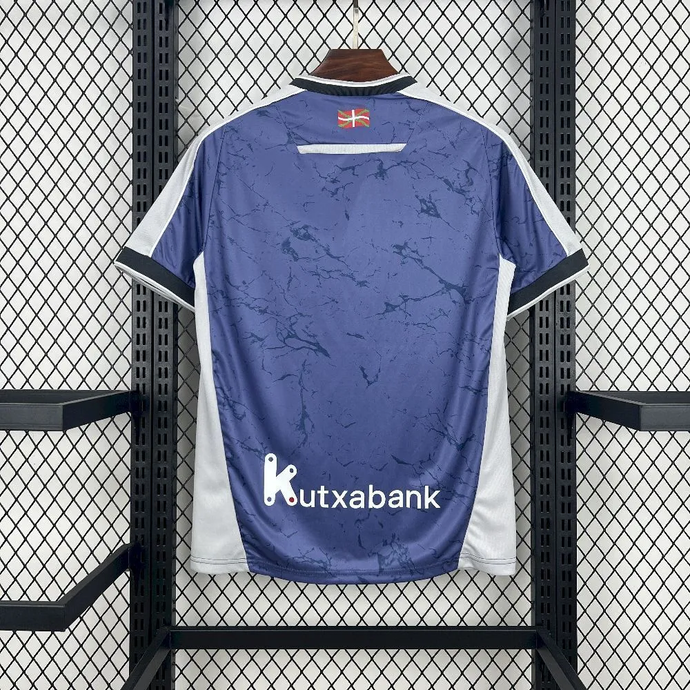 Real Sociedad Soccer Jersey Away Custom Shirt 2025/26