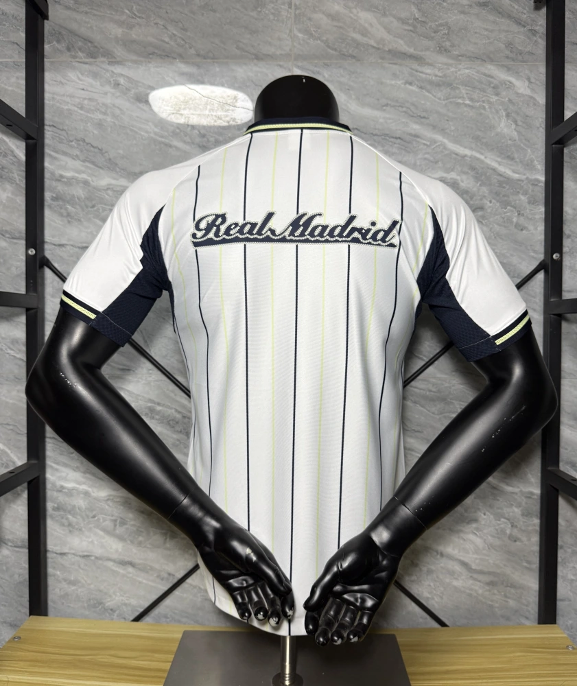 Real Madrid Authentic Soccer Jersey US Pack Shirt 2025/26