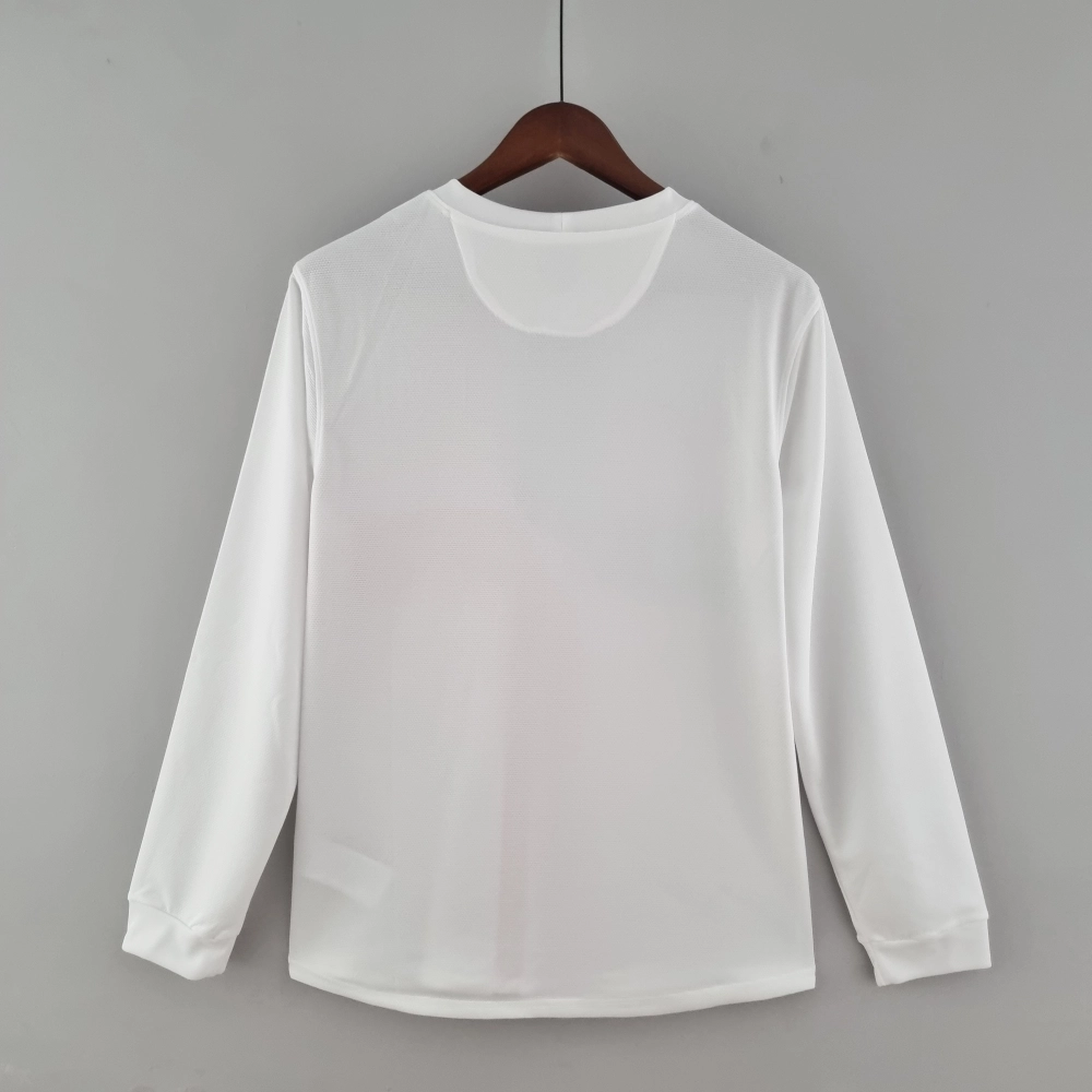 Portugal Retro Soccer Jersey Away Long Sleeve Custom Shirt 2012