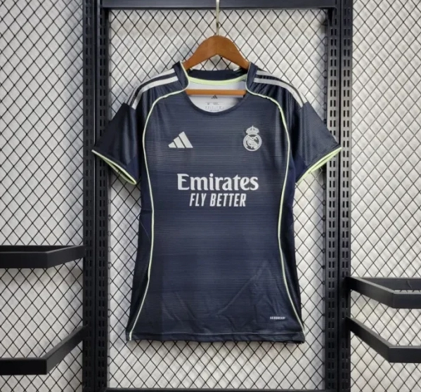 Real Madrid Away Women's Soccer Jersey 2025/26
