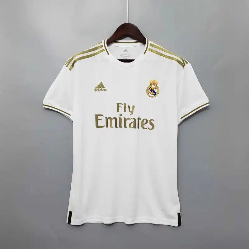 Real Madrid Retro Jersey Home Custom Soccer Shirt 2019/20