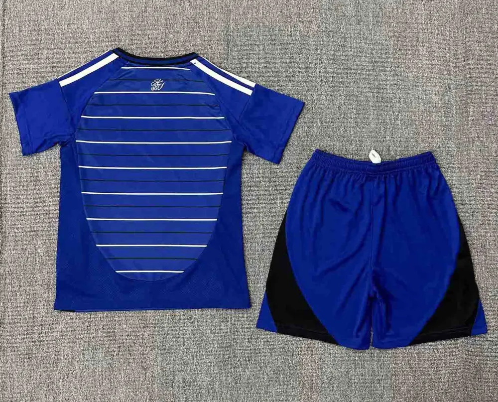 Aston Villa Football Jersey Third Away Kids Kit Jersey+Shorts 2024/25