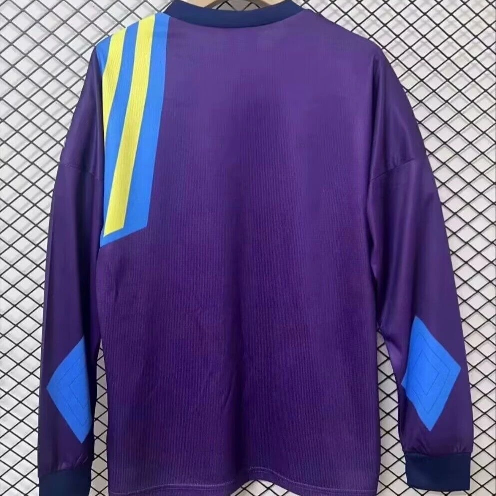 Manchester United Retro Football Jersey Goalkeeper Long Sleeve Custom Shirt 1992/93