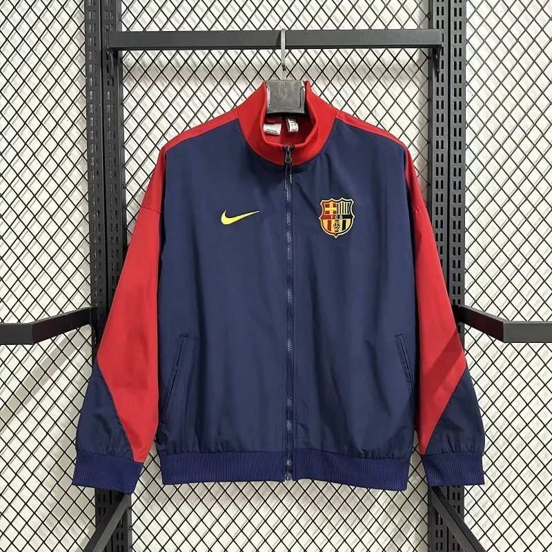 Barcelona Windbreaker Jacket Navy 2025/26