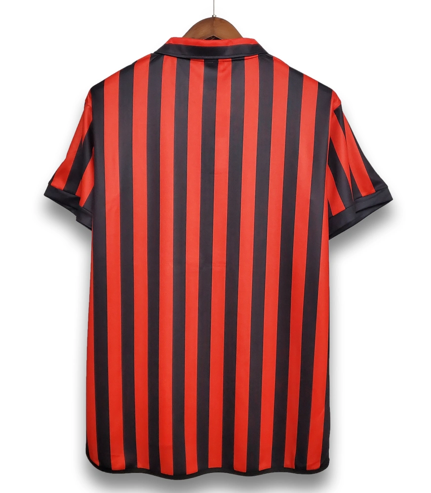 AC Milan Retro Soccer Jersey Centenary Home Custom Shirt 1999/00