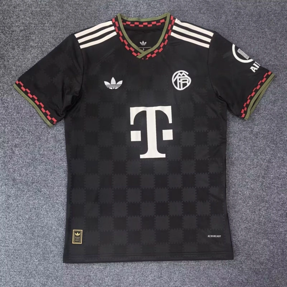 Bayern Munich Soccer Jersey Third Away Champions League Shirt 2025/26