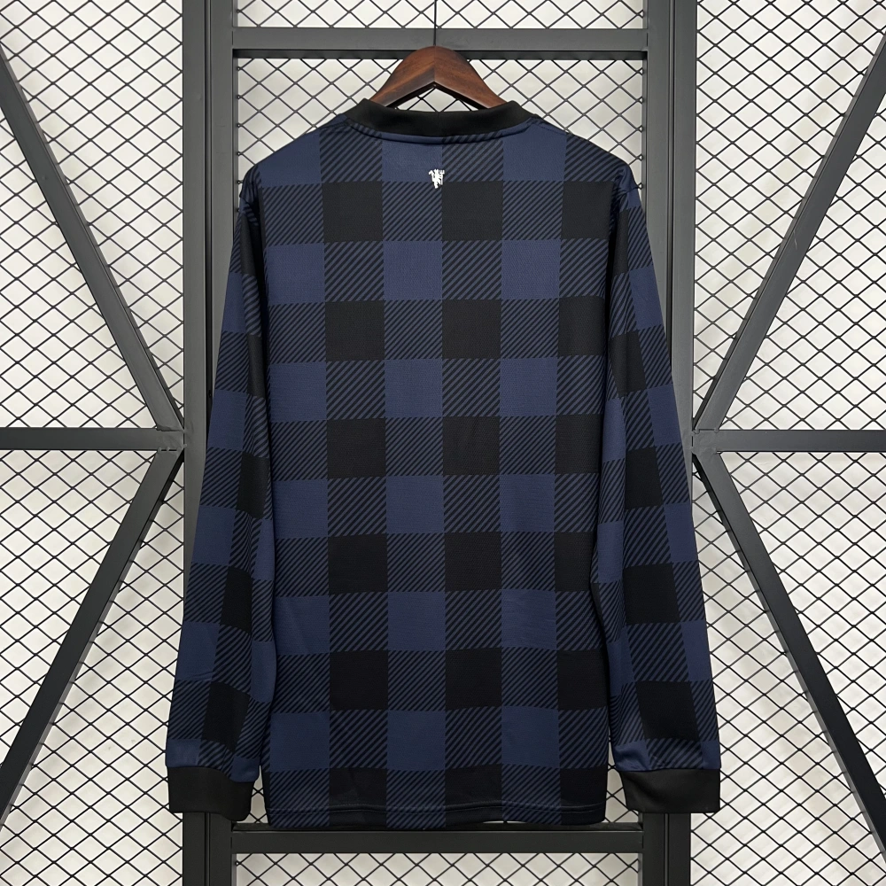 Manchester United Retro Away Long Sleeve Football Jersey Shirt 2013/14