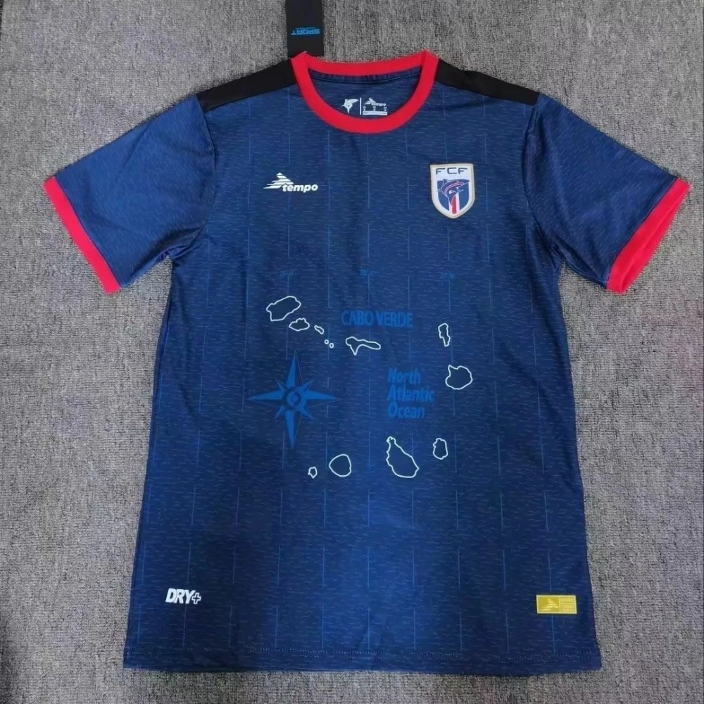 Cabo Verde Soccer Jersey Home Custom Shirt World Cup 2026