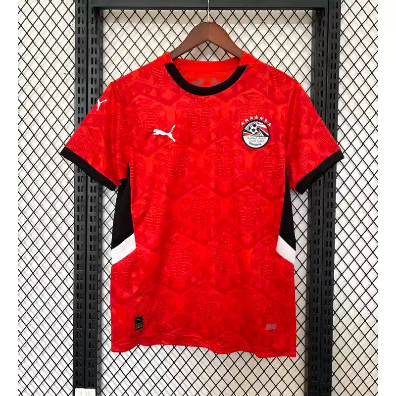 Egypt Soccer Jersey Home Custom Shirt 2024-25
